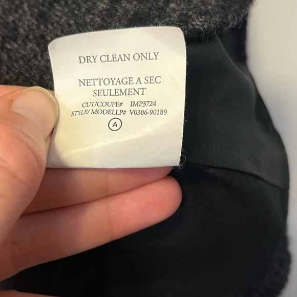 Vince Wool Blend Charcoal Gray Blazer Size 10 - Picture 6 of 10